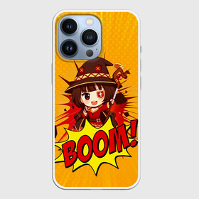 Чехол для iPhone 13 Pro с принтом Мегумин BOOM в Екатеринбурге,  |  | konosuba | megumin | взрыв | да будет благословенен этот прекрасный мир | коносуба | маг | мегумин