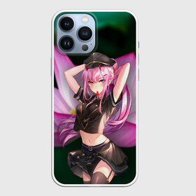 Чехол для iPhone 13 Pro Max с принтом Лотос Zero Two в Екатеринбурге,  |  | darling | darling in the franxx | zero two | вайфу | зеро ту | код 002 | любимый во франксе | франкс