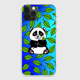 Чехол для iPhone 12 Pro Max с принтом Панда в Екатеринбурге, Силикон |  | Тематика изображения на принте: baby | bear | kawaii | teddy | бамбук | ветки | животные | игрушка | каваи | китай | коала | листья | малыш | медведь | медвежата | медвежонок | мультяшный | панда | пандочка | плюшевый | подарок | природа | пушистый
