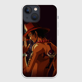 Чехол для iPhone 13 mini с принтом One Piece. Портгас Д. Эйс в Екатеринбурге,  |  | Тематика изображения на принте: one piece | аниме | обезьяна д. луффи | портгас д. эйс | туз | эйс огненный кулак