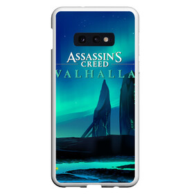 Чехол для Samsung S10E с принтом ASSASSINS CREED VALHALLA в Екатеринбурге, Силикон | Область печати: задняя сторона чехла, без боковых панелей | eivor | valhalla | vikings | ассасин крид вальгала | ассасин крид вальхалла | ассассин крид | вальгалла | вальхалла | викинг | викинги | северное сияние | эйвор