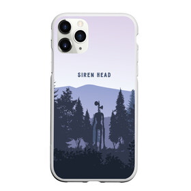 Чехол для iPhone 11 Pro матовый с принтом Siren Head в Екатеринбурге, Силикон |  | siren head | игра | лес | монстр | персонаж | сирена | сиреноголовый | чудовище