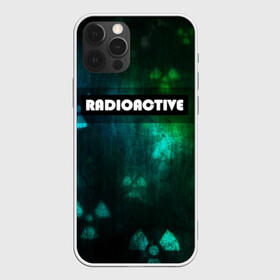 Чехол для iPhone 12 Pro с принтом RADIOACTIVE в Екатеринбурге, силикон | область печати: задняя сторона чехла, без боковых панелей | значок радиации | металл текстура | метро | радиация | сталкер