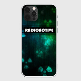 Чехол для iPhone 12 Pro Max с принтом RADIOACTIVE в Екатеринбурге, Силикон |  | Тематика изображения на принте: значок радиации | металл текстура | метро | радиация | сталкер