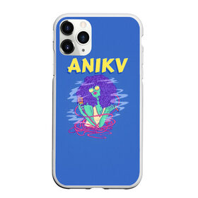 Чехол для iPhone 11 Pro Max матовый с принтом ANIKV в Екатеринбурге, Силикон |  | anika | anikv | аника | анна пурцен | было или нет | песни