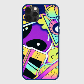 Чехол для iPhone 12 Pro Max с принтом Alien в Екатеринбурге, Силикон |  | alien | art | emoticons | mushrooms | phone | planet | plaster | smartphone | smilies | stickers | ufo | арт | грибы | инопланетянин | нло | планета | пластырь | пришелец | смайлики | смайлы | смартфон | стикеры | телефон