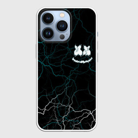 Чехол для iPhone 13 Pro с принтом Marshmello Dark Smile в Екатеринбурге,  |  | dark smile | dj marshmello | halloween | marshmallo | marshmello | pop art | smile | глаза и рот | диджей маршмелло | зефир | злой marshmello | маршмелло | маршмеллоу | маршмело | смайлик | улыбка | хэллоуин | хэлуин