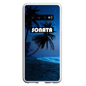 Чехол для Samsung Galaxy S10 с принтом SONATA в Екатеринбурге, Силикон | Область печати: задняя сторона чехла, без боковых панелей | Тематика изображения на принте: 