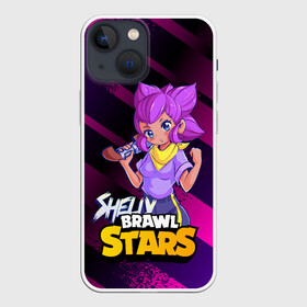 Чехол для iPhone 13 mini с принтом Brawl Stars Shelly в Екатеринбурге,  |  | anime | brawl | brawl stars | brawlstars | brawl_stars | panny | shelly | аниме | бравл | бравлстарс | девочка | девушка | манга | шели | шелли | шэли | шэлли