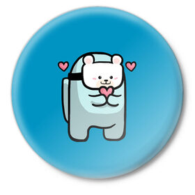 Значок с принтом Nyan Cat (Among Us) в Екатеринбурге,  металл | круглая форма, металлическая застежка в виде булавки | among | among us | cat | cats | crewmate | game | impistor | nyan | space | us | vote | выживший | игра | космос | кот | котейка | котэ | кошка | кэт | невиновный | нян | предатель | самозванец | сердечки | сердечко | сердца | сердце