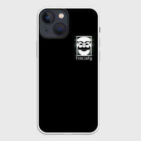 Чехол для iPhone 13 mini с принтом MP.ROBOT в Екатеринбурге,  |  | mr.robot | мистер робот | сериал | элиот