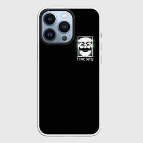 Чехол для iPhone 13 Pro с принтом MP.ROBOT в Екатеринбурге,  |  | mr.robot | мистер робот | сериал | элиот