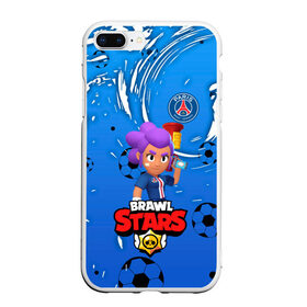 Чехол для iPhone 7Plus/8 Plus матовый с принтом BRAWL STARS SHELLY \ PSG. в Екатеринбурге, Силикон | Область печати: задняя сторона чехла, без боковых панелей | Тематика изображения на принте: 8 bit | amber | brawl stars | crow | gale | leon | max | mecha | mecha crow | mr.p | psg | sally leon | shark | shelly | tara | virus 8 bit | werewolf leon | акула | амбер | берли | бравл старс | ворон | макс | оборотень | псж | шелли