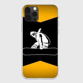 Чехол для iPhone 12 Pro Max с принтом Сноубордист в Екатеринбурге, Силикон |  | snowboard | snowboarding | горные лыжи | прыжок | сноуборд | сноубординг | сноубордист | экстрим