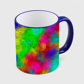 Кружка с принтом Multicolored в Екатеринбурге, керамика | ёмкость 330 мл | abstract | colorful | holi | neon | pattern | rainbow | texture | абстракция | граффити | дым | искусство | кислота | кислотный | краска | красочный | микс | неоновый | облака | радуга | радужный | текстура | туман | узор | холи