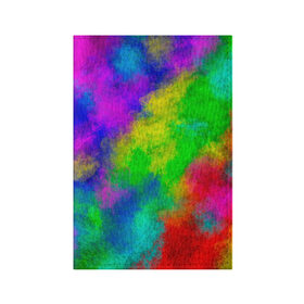 Обложка для паспорта матовая кожа с принтом Multicolored в Екатеринбурге, натуральная матовая кожа | размер 19,3 х 13,7 см; прозрачные пластиковые крепления | abstract | colorful | holi | neon | pattern | rainbow | texture | абстракция | граффити | дым | искусство | кислота | кислотный | краска | красочный | микс | неоновый | облака | радуга | радужный | текстура | туман | узор | холи