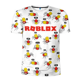 Мужская футболка 3D спортивная с принтом ROBLOX в Екатеринбурге, 100% полиэстер с улучшенными характеристиками | приталенный силуэт, круглая горловина, широкие плечи, сужается к линии бедра | piggy | roblox | roblox games | roblox piggy | игра роблокс | пигги. | роблокс | роблокс пигги | робукс