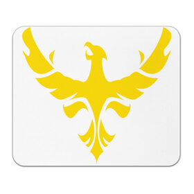 Коврик для мышки прямоугольный с принтом золотой орел в Екатеринбурге, натуральный каучук | размер 230 х 185 мм; запечатка лицевой стороны | абстракция | золотой | орел