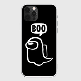 Чехол для iPhone 12 Pro Max с принтом BOO (Among Us) в Екатеринбурге, Силикон |  | among | among us | boo | crewmate | game | ghost | impistor | space | us | vote | бу | буу | выживший | игра | космос | невиновный | предатель | приведение | призрак | самозванец