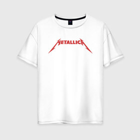 Женская футболка хлопок Oversize с принтом And Justice For All Metallica в Екатеринбурге, 100% хлопок | свободный крой, круглый ворот, спущенный рукав, длина до линии бедер
 | and justice for all | metallica | metallica and justice for all | metallica anger | metallica st anger | st anger | и справедливость для всех | металика | металика anger | металлика | рок | справедливость для всех