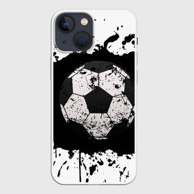 Чехол для iPhone 13 mini с принтом Soccer Ball в Екатеринбурге,  |  | ball | football | soccer | брызги | мяч | футбол | футбольный мяч