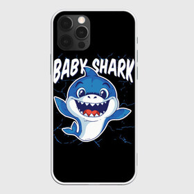 Чехол для iPhone 12 Pro Max с принтом Baby Shark в Екатеринбурге, Силикон |  | 