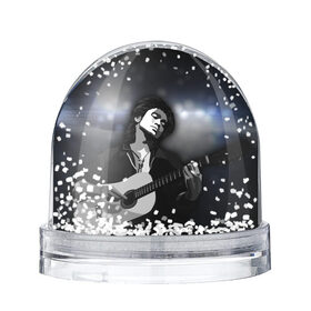 Снежный шар с принтом КИНО в Екатеринбурге, Пластик | Изображение внутри шара печатается на глянцевой фотобумаге с двух сторон | 47 | 47 цой | виктор цой | группа кино | икарус | кино | музыка | рок | русский рок | цой