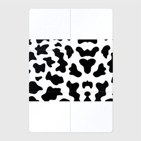 Магнитный плакат 2Х3 с принтом Му-му в Екатеринбурге, Полимерный материал с магнитным слоем | 6 деталей размером 9*9 см | абстракция | бык | кожа коровы | корова | му му | пятна | черно белое | черно белые пятна