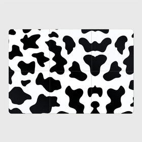 Магнитный плакат 3Х2 с принтом Му-му в Екатеринбурге, Полимерный материал с магнитным слоем | 6 деталей размером 9*9 см | абстракция | бык | кожа коровы | корова | му му | пятна | черно белое | черно белые пятна