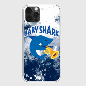 Чехол для iPhone 12 Pro Max с принтом BABY SHARK БЭБИ ШАРК в Екатеринбурге, Силикон |  | baby shark | babysharkchallenge | shark | акула baby shark | акуленок | аула | бэби шарк | песня
