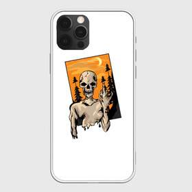 Чехол для iPhone 12 Pro Max с принтом Зомби в Екатеринбурге, Силикон |  | зомбак | зомби | инопланетяне | фентези | череп