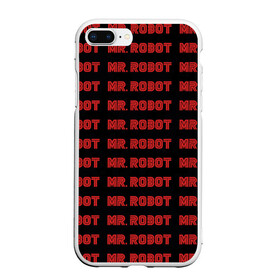 Чехол для iPhone 7Plus/8 Plus матовый с принтом Mr Robot в Екатеринбурге, Силикон | Область печати: задняя сторона чехла, без боковых панелей | allsafe | darlene | e corp | elliot | evil corp | fsociety | mr robot | serial | алсэйф | дарлин | карли чайкин | корпорация зла | мистер робот | монополия | нафих общество | рами малек | сериал | сериалы | хакер | элиот | эллиот