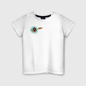 Детская футболка хлопок с принтом Daughter of the Sea в Екатеринбурге, 100% хлопок | круглый вырез горловины, полуприлегающий силуэт, длина до линии бедер | moana | vdzajul
