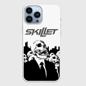 Чехол для iPhone 13 Pro Max с принтом SKILLET в Екатеринбурге,  |  | skillet | skillet 2020 | skillet hero | skillet monster | skillet rose | группа skillet | скелет