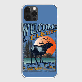 Чехол для iPhone 12 Pro Max с принтом Аляска в Екатеринбурге, Силикон |  | Тематика изображения на принте: аляска | дикая природа | дикие животные. | звери | олени | природа | рога