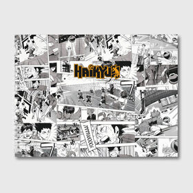 Альбом для рисования с принтом Haikyu в Екатеринбурге, 100% бумага
 | матовая бумага, плотность 200 мг. | Тематика изображения на принте: haikyu | аниме | волейбол | манга | спортивная | фурудатэ | харуити