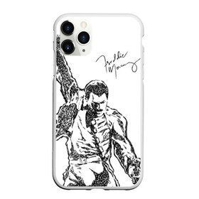 Чехол для iPhone 11 Pro Max матовый с принтом Freddie Mercury в Екатеринбурге, Силикон |  | freddie mercury | queen | автограф | квин | фредди меркьюри