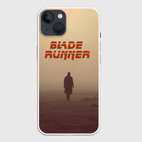 Чехол для iPhone 13 с принтом Бегущий по лезвию в Екатеринбурге,  |  | balde runner | bladerunner | cyberpunk | бегущий человек | бегущий человек 2049 | будущее | киберпанк | классика | неон | райан гослинг | фильм | фильмы | харрисон форд