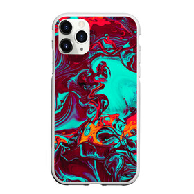 Чехол для iPhone 11 Pro Max матовый с принтом Colorful World в Екатеринбурге, Силикон |  | abstraction | colorful | fluid art | liquid | paint | stains | texture | абстракция | жидкость | краска | пятна | разводы | разноцветный | текстура