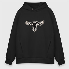 Мужское худи Oversize хлопок с принтом Devil Bull в Екатеринбурге, френч-терри — 70% хлопок, 30% полиэстер. Мягкий теплый начес внутри —100% хлопок | боковые карманы, эластичные манжеты и нижняя кромка, капюшон на магнитной кнопке | 2020 | 2021 | bull | bulls | claus | cow | ox | santa | буйвол | бычок | год быка | дед мороз | деревня | животные | зима | корова | коррида | матадор | новый год | праздник | рог | рога | рогатый | санта клаус | символ | скот