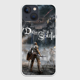 Чехол для iPhone 13 mini с принтом Demons Souls в Екатеринбурге,  |  | armor | dark souls | demons souls | dragon | fire | games | knight | namco bandai | nextgen | playstation 5 | praise the sun | ps5 | броня | восславь солнце | дарк соулс | демон соулс | дракон | игры | некстген | огонь | плейстейшен 5 | пс5 | рыцарь | тем