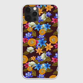 Чехол для iPhone 12 Pro Max с принтом Exotic Flowers в Екатеринбурге, Силикон |  | Тематика изображения на принте: fashion | flower | forest | garden | nature | spring | summer | trend | ботаника | весенние | весенняя | весна | иллюзия | лес | лето | объемные | природа | растения | сад | трендовая | флористика | цветки | цветок | цветочки