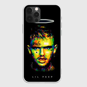 Чехол для iPhone 12 Pro с принтом LIL PEEP в Екатеринбурге, силикон | область печати: задняя сторона чехла, без боковых панелей | lil | lil peep | logobombing | peep. лил | pump | rap | xxx | xxxtenticon | пип | с лил пипом