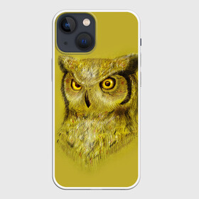 Чехол для iPhone 13 mini с принтом Сова в Екатеринбурге,  |  | ночнойхищник | птица | сова | филин | хищник