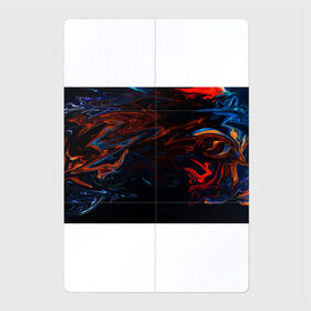 Магнитный плакат 2Х3 с принтом Абстракция разводы красок в Екатеринбурге, Полимерный материал с магнитным слоем | 6 деталей размером 9*9 см | abstract | art | color | digital | texture | абстракция | арт | краски | текстуры | цифровой