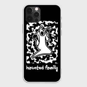 Чехол для iPhone 12 Pro с принтом Haunted Family / Kizaru в Екатеринбурге, силикон | область печати: задняя сторона чехла, без боковых панелей | Тематика изображения на принте: born to trap | ghost | haunted family | кизару | хорошая работа олег