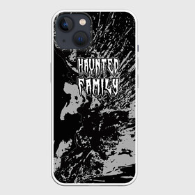 Чехол для iPhone 13 с принтом Haunted Family (лейбл Kizaru) в Екатеринбурге,  |  | 