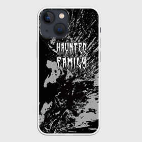 Чехол для iPhone 13 mini с принтом Haunted Family (лейбл Kizaru) в Екатеринбурге,  |  | 