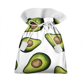 Подарочный 3D мешок с принтом Авокадо в Екатеринбурге, 100% полиэстер | Размер: 29*39 см | avocado | fruit | авокадо | овощ | фрукт