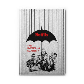 Обложка для автодокументов с принтом The Umbrella Academy Season 3 в Екатеринбурге, натуральная кожа |  размер 19,9*13 см; внутри 4 больших “конверта” для документов и один маленький отдел — туда идеально встанут права | Тематика изображения на принте: netflix | rain | superheroes | the umbrella academy | tv series | umbrella | академия амбрелла | дождь | зонтик | нетфликс | сериал | супергерои